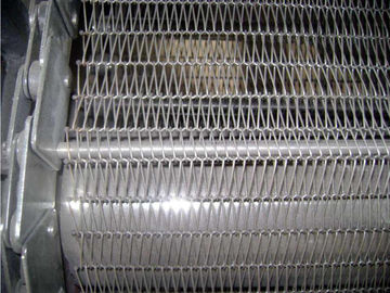 Grillage de bande de conveyeur de plat de l'armure toile SS304 pour faire/séchant ISO9001