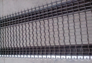 Armure toile de ceinture de fil plat de maillon de chaîne de sécurité pour le four de moulage ISO9001