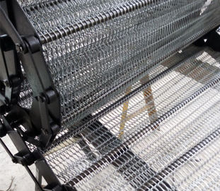La surface plane à chaînes de bande de conveyeur de filet d'usine de four de haute résistance conçoivent en fonction du client