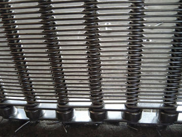 Bande de conveyeur à chaînes de catégorie hygiénique pour le four pour pâtisserie, résistance acide de bande de conveyeur de maille