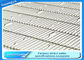 Bande de conveyeur plate d'acier inoxydable de Flex Conveyor Belt ISO9001 de lancement de SUS304 25.40mm